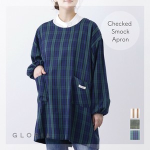 チェック かっぽう着