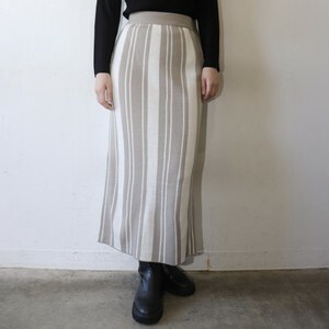 [SD Gathering] Skirt Jacquard Stripe Tight Skirt