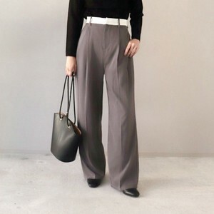 [SD Gathering] Full-Length Pant Color Palette Tucked Wide Pants Waist