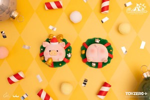 LuLu the Piggy Plushie/Doll Christmas Stereo Magnet TOYZEROPLUS x CICI'S STORY