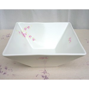 大餐盘/中餐盘 陶器 日式餐具 小鸟 日本制造