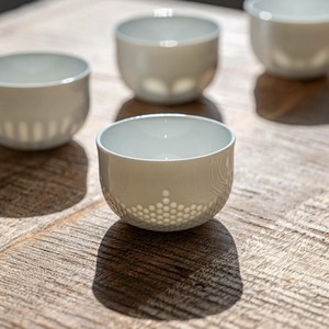 Mino ware Yamatsu Japanese Teacup Made in Japan