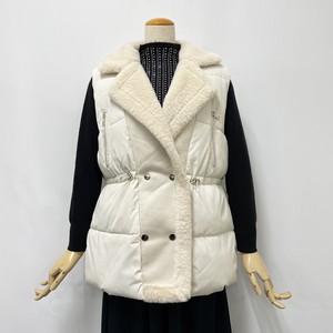 Vest/Gilet Faux Fur Cotton Batting Outerwear Ladies Autumn/Winter