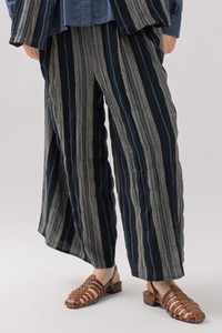 Full-Length Pant Jacquard Stripe Wide Pants 2024 Spring/Summer