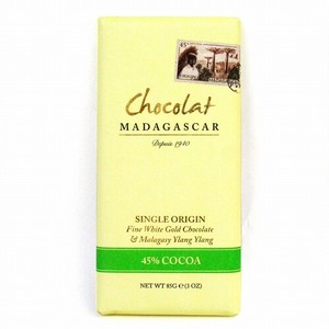 ショコラマダガスカル ホワイトゴールドチョコレート45% イランイラン
