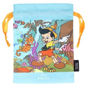 【巾着袋】ピノキオ 巾着 レトロアートコレクション1990
