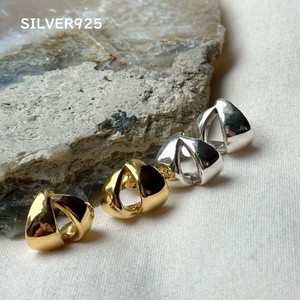 Pierced Earrings Silver Post sliver Lightweight Ladies
