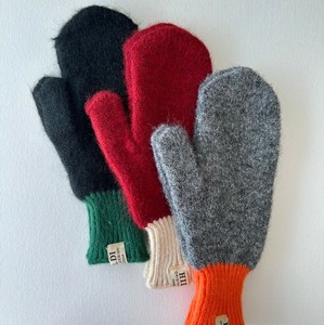 Mittens Color Palette Knitted Gloves Casual Ladies'