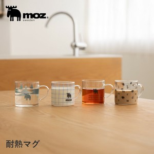 【マグカップ】 カップ 耐熱マグカップ 耐熱 レンジ可 キッチン かわいい おしゃれ moz モズ