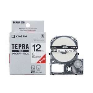 TEPRA PRO Tape Cartridge White Label Long type