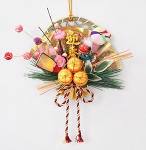 お正月【受注生産品】Japanese traditional New Year style for 2024  "竹”飾り　壁掛けタイプ