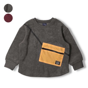 Kids' 3/4 Sleeve T-shirt Boucle Pocket Sweatshirt