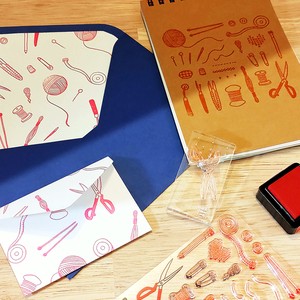 印章 裁缝的道具箱 透明印章 TO-MEI HAN 日本制造
