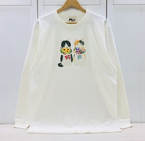 L/S(長袖)Tシャツ☆花束猫【猫】