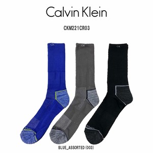 Calvin Klein(カルバンクライン)メンズ ソックス 3足組 男性用靴下 3PK CKM221CR03