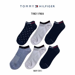 TOMMY HILFIGER(トミーヒルフィガー)ソックス 6足セット 靴下 スポーツ ショート レディース TVW211FN04
