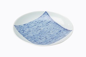 藍らいん　和皿【日本製 波佐見焼 磁器】