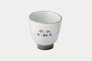 Seto ware Japanese Teacup Small Owl Pottery Made in Japan