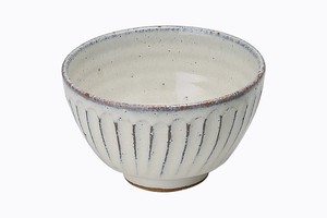白釉彫　飯碗【日本製 信楽焼 陶器 毎日の生活に】