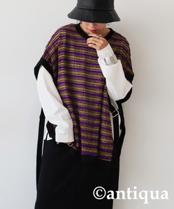 Antiqua Vest/Gilet Knitted Vest Tops Ladies' Sweater Vest