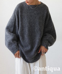 Antiqua Sweater/Knitwear Dolman Sleeve Knitted Long Sleeves Tops Ladies' Autumn/Winter