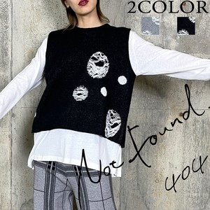 Sweater/Knitwear Jacquard M Sweater Vest