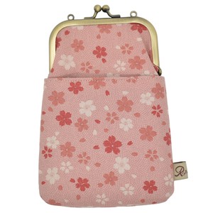 Shoulder Bag Pink Gamaguchi Shoulder Sakura 2-way
