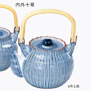 Hasami ware Japanese Teapot Earthenware Porcelain 6-go Made in Japan