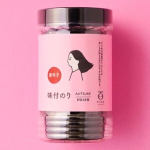 味付海苔　唐辛子 徳用　CASUALシリーズ　Red pepper economy bottle Seasoned Nori seaweed 動画 あり