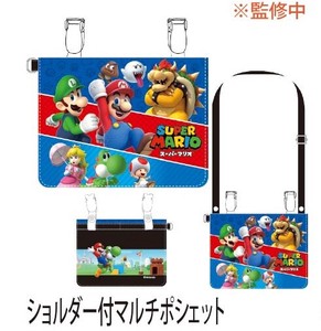 化妆包 Super Mario超级玛利欧/超级马里奥 侧背小包