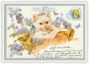 Postcard Lame Die-cut