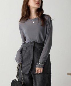 T-shirt Sheer Mesh Top