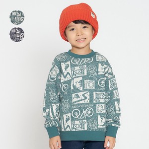 Kids' 3/4 Sleeve T-shirt Patterned All Over Made in Japan