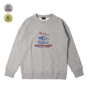 Kids' 3/4 Sleeve T-shirt Lightweight Brushed Lining Embroidered M Made in Japan