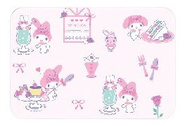 小物收纳盒 My Melody美乐蒂 系列 卡通人物 Sanrio三丽鸥 粉彩
