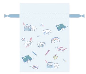 Pouch Drawstring Bag Sanrio Characters Pastel Cinnamoroll