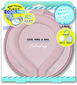 猛暑対策　28℃　ネッククーラー　ポーチジェル付き