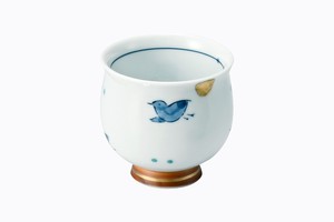 Hasami ware Japanese Teacup Porcelain Little Bird Made in Japan