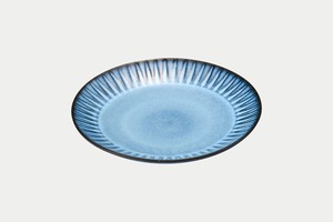 BLUE彫　フルーツ皿【日本製 波佐見焼 陶器 毎日の生活に】
