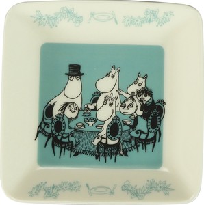 Small Plate Moomin Blue M Limited