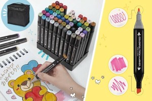 Marker/Highlighter Colorful 60-color sets