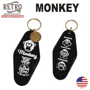 Key Ring Key Chain Animals Monkey Tags