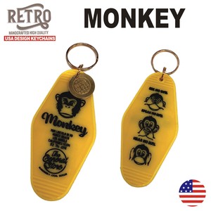 Key Ring Key Chain Animals Monkey Tags