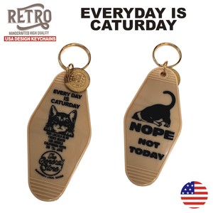 Key Ring Key Chain Cat Tags