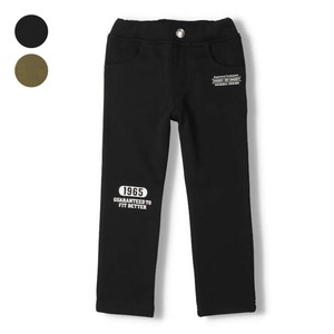 Kids' Full-Length Pant Shaggy Pudding Brushed Lining Simple