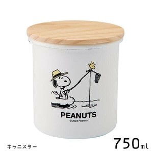 Enamel Storage Jar/Bag Snoopy