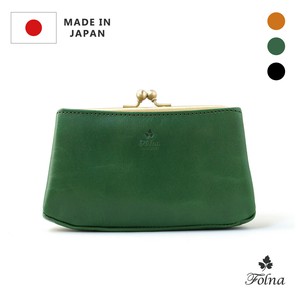 Coin Purse Gamaguchi Genuine leather Made in Japan