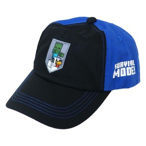 【帽子】Minecraft KIDS ツイルキャップ ブラック