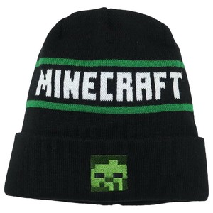 【帽子】Minecraft KIDS ニット帽 カーキ
