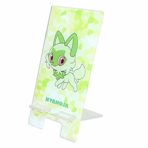 【スマホスタンド】ポケットモンスター アクリルスマホスタンド ニャオハ